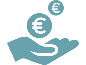Hand mit Geld Icon Hand mit Geld Icon